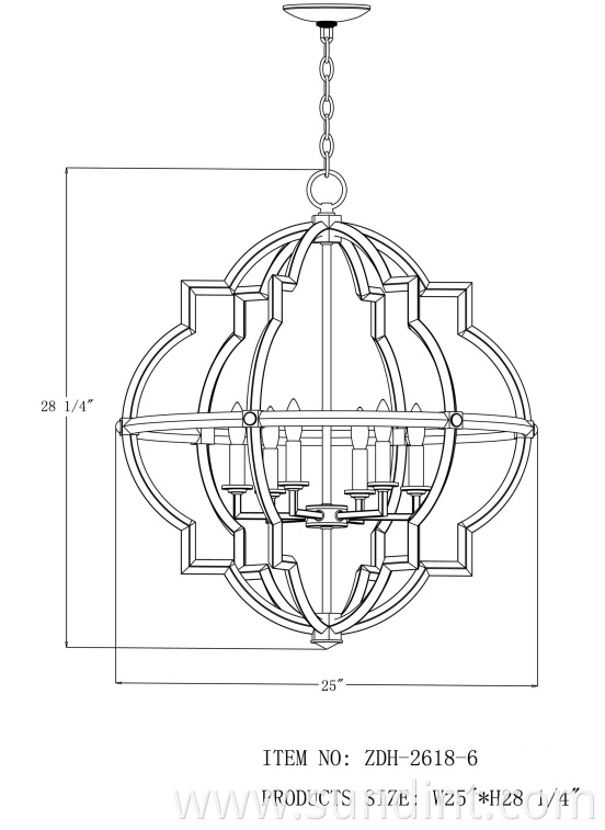 Indoor Chandelier Pendant Indoor Chandelier Pendant